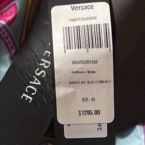 Versace Acid Bouquet Shorts